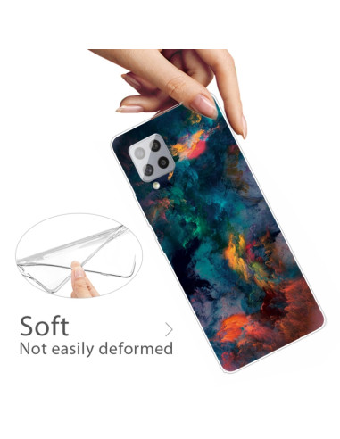 Cover Galaxy A42 5G TPU Acquerello | Melacompro