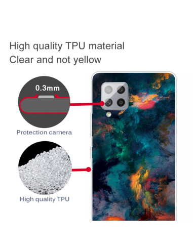 Cover Galaxy A42 5G TPU Acquerello | Melacompro