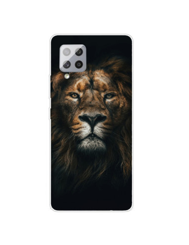 Cover Galaxy A42 5G Antiurto Leone Giallo | Melacompro