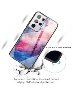 Cover Galaxy A32 4G Glass Marmo Rosso | Melacompro 2