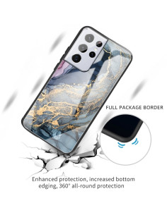 Cover Galaxy A32 4G Glass Marmo Oro | Melacompro 2