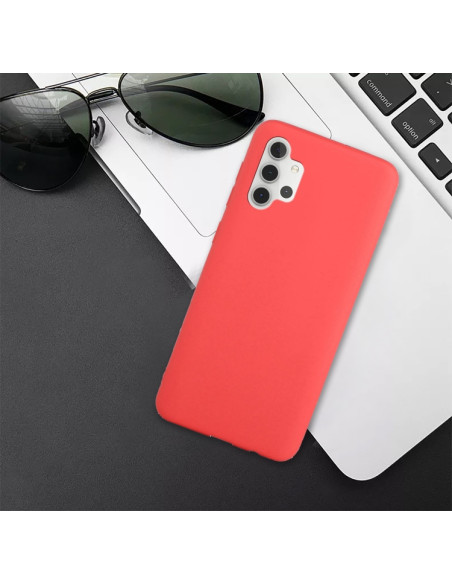 Cover Galaxy A32 5G TPU Bianco Rosso | Melacompro
