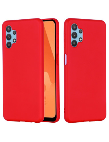 Cover Galaxy A32 5G Silicone Nero Rosso | Melacompro