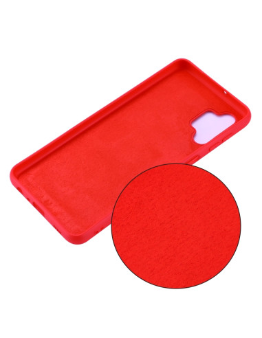 Cover Galaxy A32 5G Silicone Nero Rosso | Melacompro