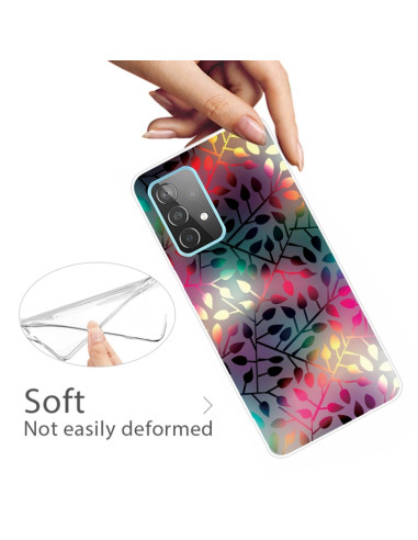 Cover Galaxy A32 5G TPU Rami Fluorescenti | Melacompro