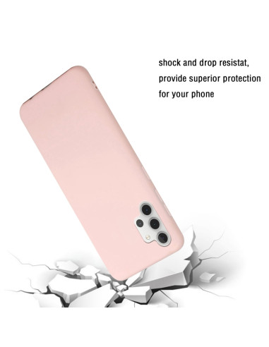 Cover Galaxy A32 5G TPU Bianco Rosa | Melacompro