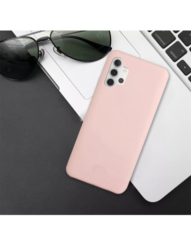 Cover Galaxy A32 5G TPU Bianco Rosa | Melacompro