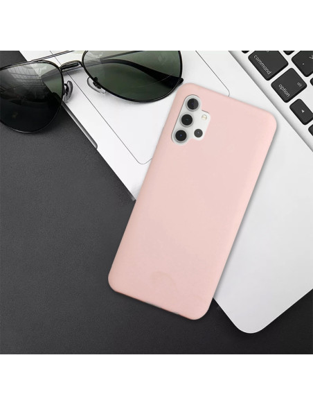 Cover Galaxy A32 5G TPU Bianco Rosa | Melacompro