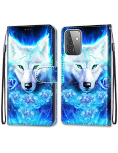 Cover Galaxy A72 Pelle PU Flip Portafoglio | Melacompro 2