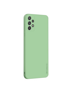 Cover Galaxy A52 TPU Antiurto Nero Verde | Melacompro