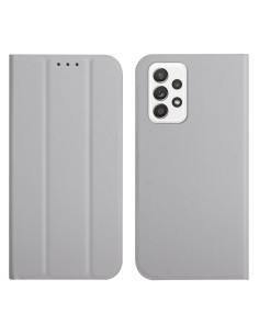 Cover Galaxy A72 5G PU Leather Flip Grigia Grigio