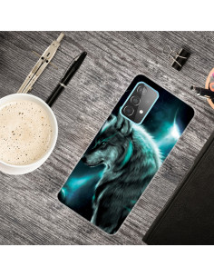 Cover Galaxy A52 TPU Lupo al Chiaro | Melacompro