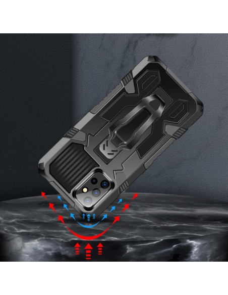 Cover Galaxy A52 5G PC TPU Antiurto Nero | Melacompro