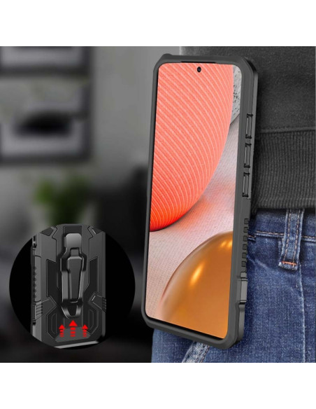 Cover Galaxy A52 5G PC TPU Antiurto Coffee | Melacompro