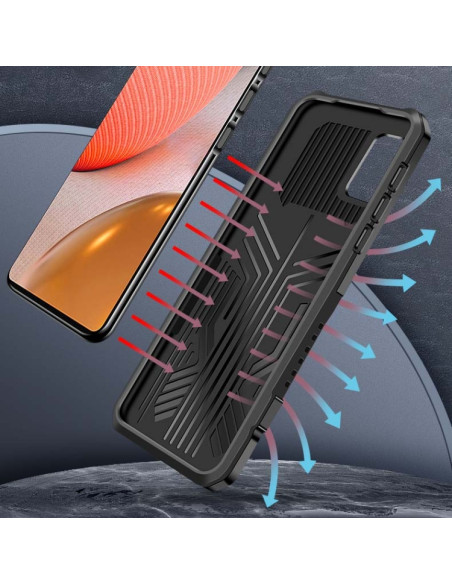 Cover Galaxy A52 5G PC TPU Antiurto Army Verde | Melacompro