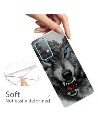 Cover Galaxy A72 TPU Lupo Montagna | Melacompro