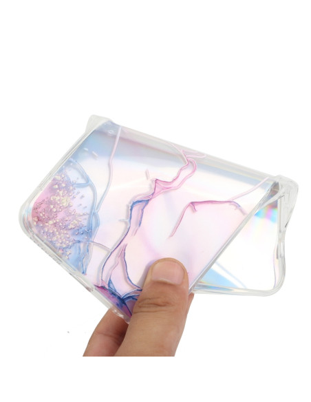 Cover Galaxy A72 TPU Antiurto Verde Rosa | Melacompro