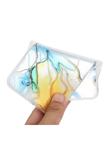 Cover Galaxy A72 TPU Antiurto Verde Giallo | Melacompro