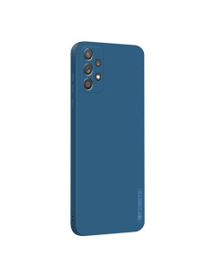 Cover Galaxy A72 TPU Silicone Antiurto Verde Blu