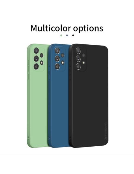 Cover Galaxy A72 TPU Antiurto Verde Blu | Melacompro