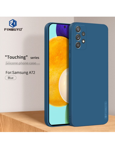Cover Galaxy A72 TPU Antiurto Verde Blu | Melacompro