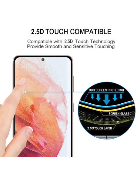 Vetro Temperato Galaxy S22+ 5G Nero | Melacompro