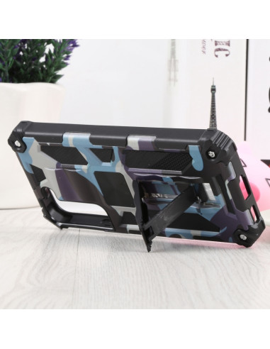 Cover Galaxy S22 5G Mimetico Verde Blu | Melacompro