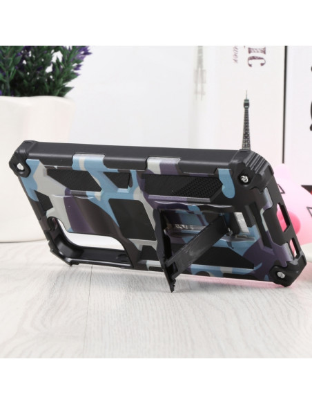 Cover Galaxy S22 5G Mimetico Verde Blu | Melacompro