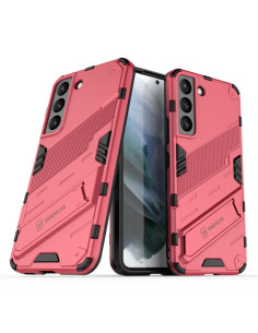 Cover Galaxy S22 5G TPU + PC Mimetico Verde Rosso