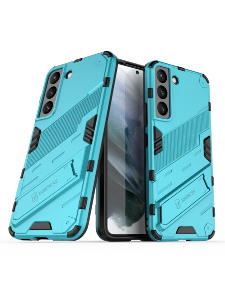 Cover Galaxy S22 5G Mimetico Verde Blu | Melacompro