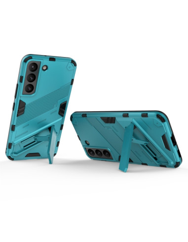 Cover Galaxy S22 5G Mimetico Verde Blu | Melacompro