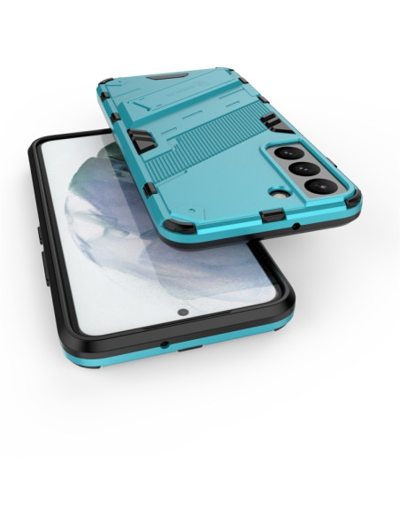 Cover Galaxy S22 5G Mimetico Verde Blu | Melacompro