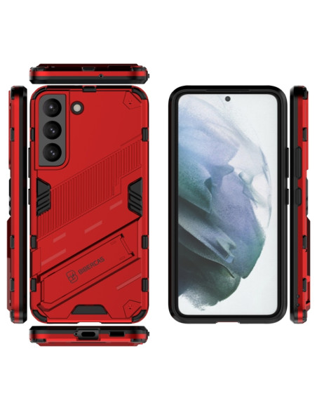 Cover Galaxy S22 5G Mimetico Verde Rosso | Melacompro