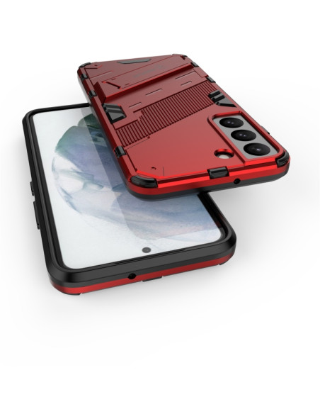 Cover Galaxy S22 5G Mimetico Verde Rosso | Melacompro