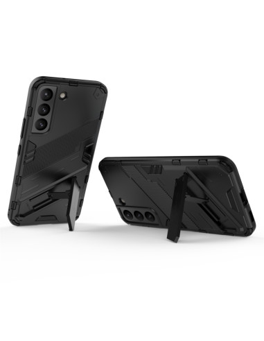 Cover Galaxy S22 5G Mimetico Verde Nero | Melacompro