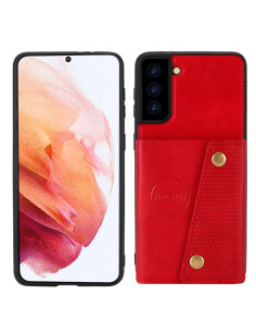 Cover Galaxy S22 5G Marmo Glitterato Rosso | Melacompro