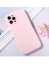 Cover iPhone 12 Pro Max Silicone Rosa | Melacompro