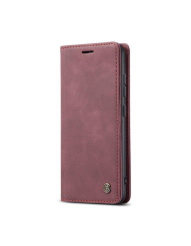 Cover Galaxy S22+ Pelle Flip Rosso Vino Wine Rosso | Melacompro