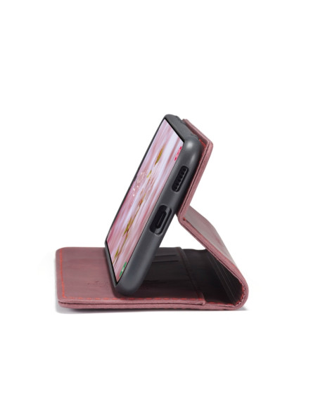 Cover Galaxy S22+ Pelle Flip Rosso Vino Wine Rosso | Melacompro