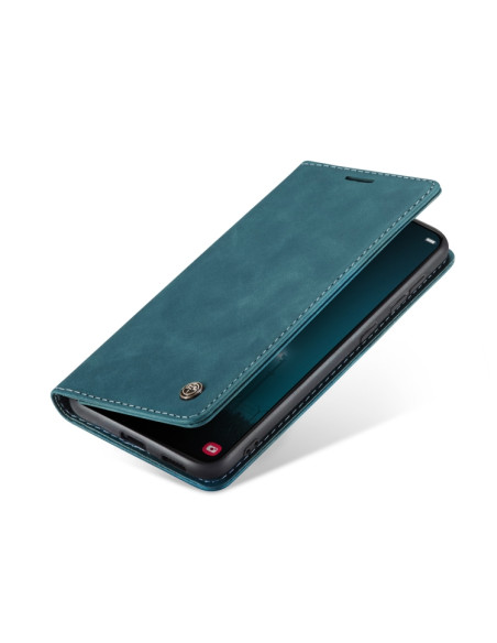 Cover Galaxy S22+ Pelle PU Blu | Melacompro