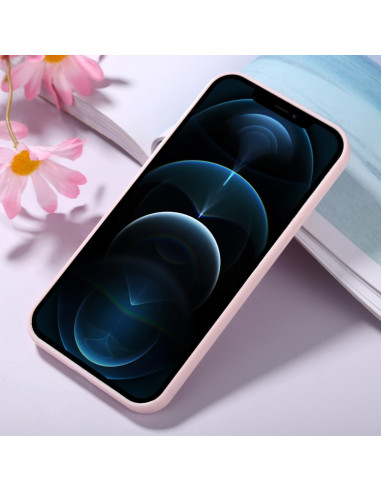 Cover iPhone 12 Pro Max Silicone Rosa | Melacompro