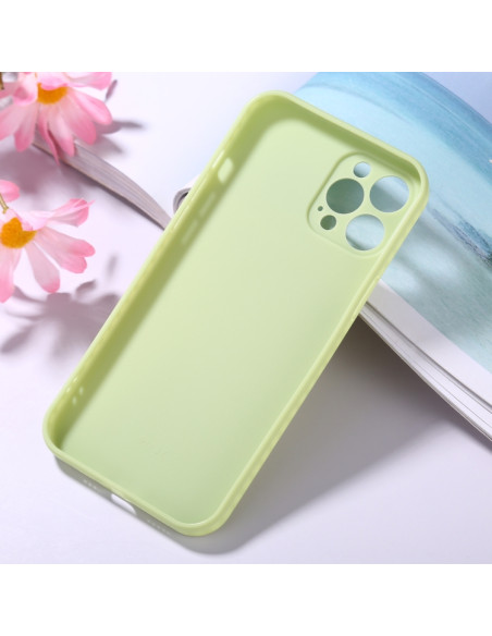 Cover iPhone 12 Pro Max TPU Nero Verde | Melacompro