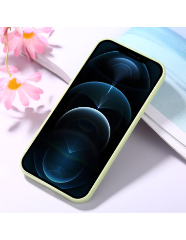 Cover iPhone 12 Pro Max TPU Nero Verde | Melacompro