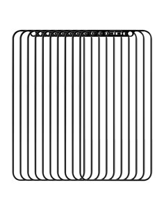 Vetro Temperato iPhone 11 XR Nero | Melacompro