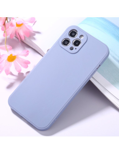 Cover iPhone 12 Pro Max TPU Nero Viola | Melacompro