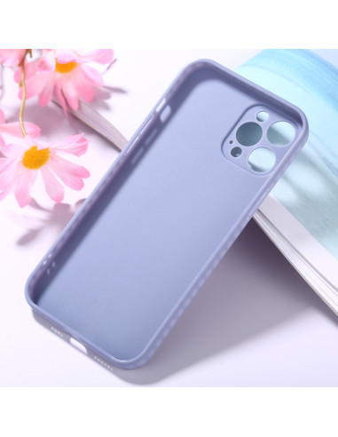 Cover iPhone 12 Pro Max TPU Nero Viola | Melacompro