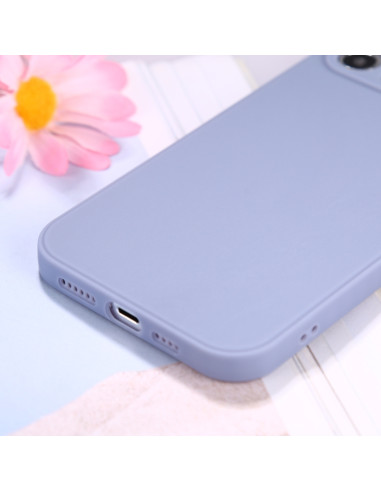 Cover iPhone 12 Pro Max TPU Nero Viola | Melacompro