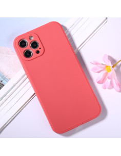 Cover iPhone 12 Pro Max TPU Magic Cube Frosted Nero Rosso