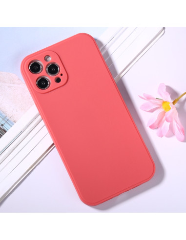 Cover iPhone 12 Pro Max TPU Nero Rosso | Melacompro