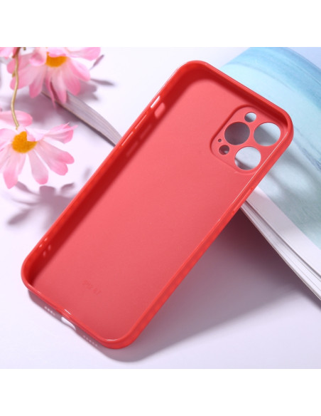 Cover iPhone 12 Pro Max TPU Nero Rosso | Melacompro